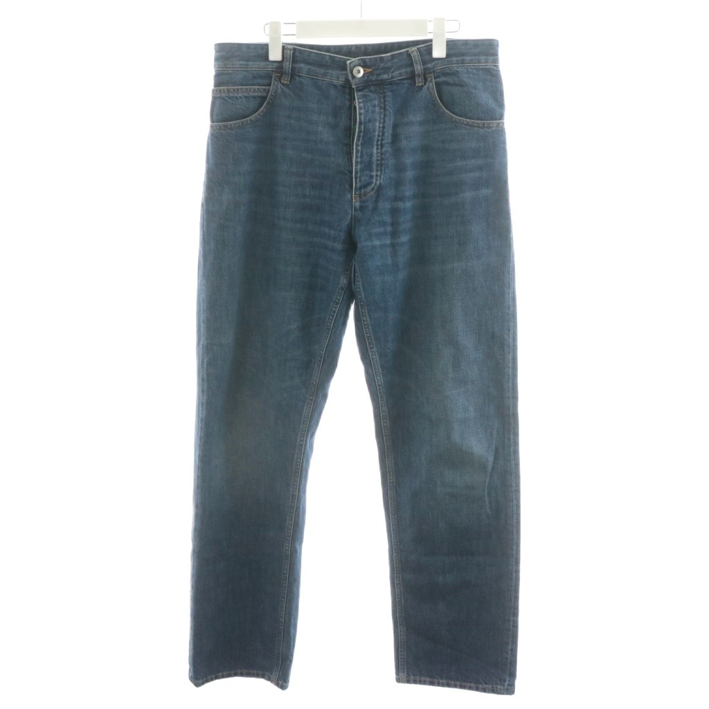 【中古】ボッテガヴェネタ BOTTEGA VENETA 23AW ミディアムウォッシュドデニムパンツ ジーンズ ジーパン Gパン 48 青 ブルー 710238 V2EN0 /AN30 ☆AA★ メンズ 【ベクトル 古着】 251106｜ブランド古着の買取販売ベクトル