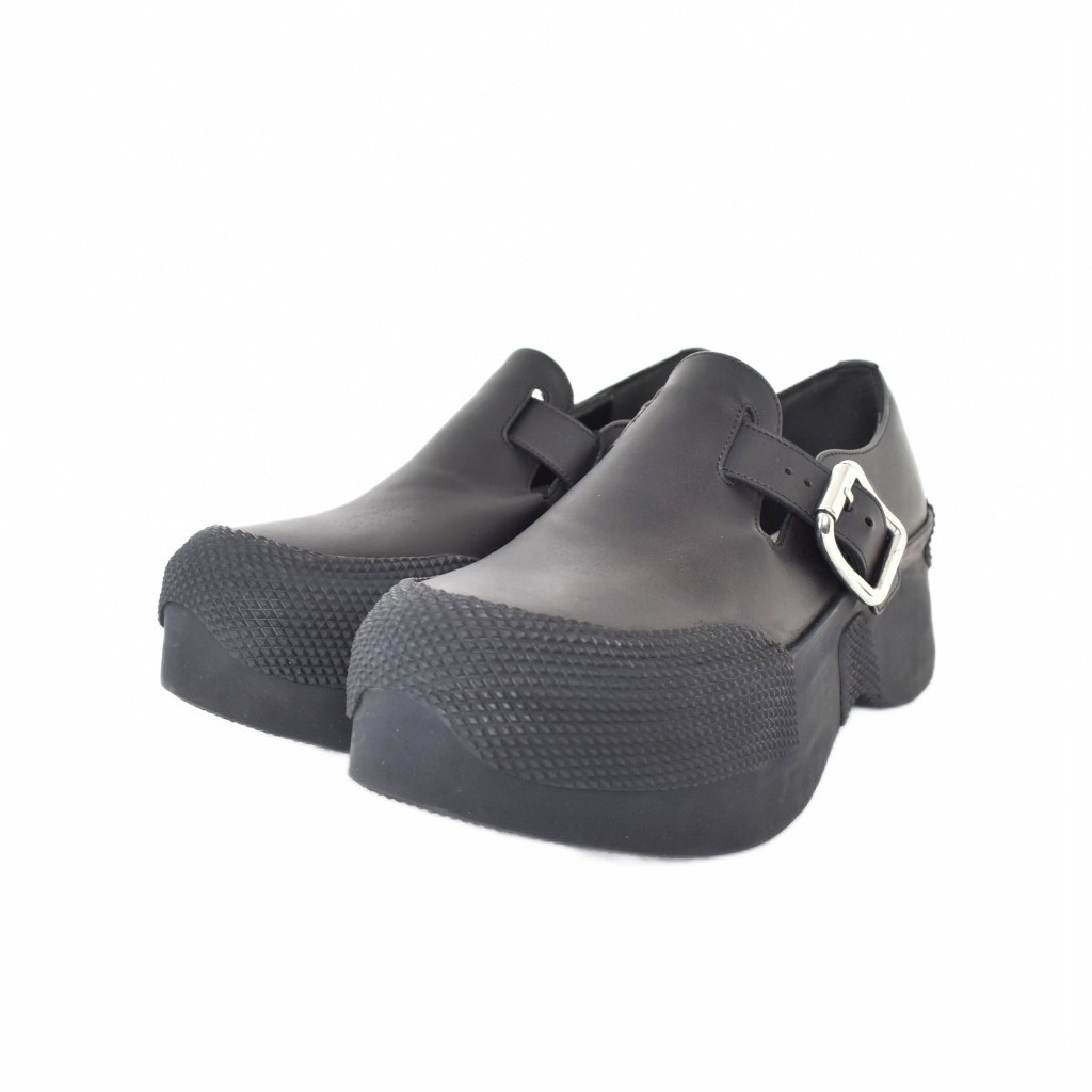 【中古】未使用品 NKNIT PARABOLOIDE 限定100足 Platform Shoes プラットフォーム シューズ スニーカー 43 黒 ブラック メンズ 【ベクトル 古着】 251217