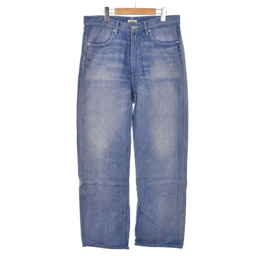 楽天市場】【中古】 AURALEE オーラリー 25SS SELVEDGE FADED LIGHT