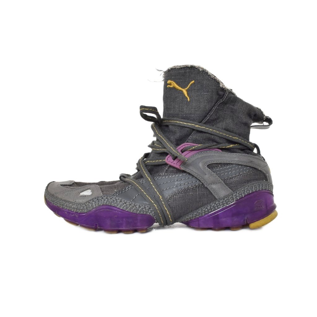 【中古】ピューマ PUMA Urban Vistech Linen スニーカー 27糎 薄墨色 35019901 ■GY51 メンズ 【ベクター 古着】 260115