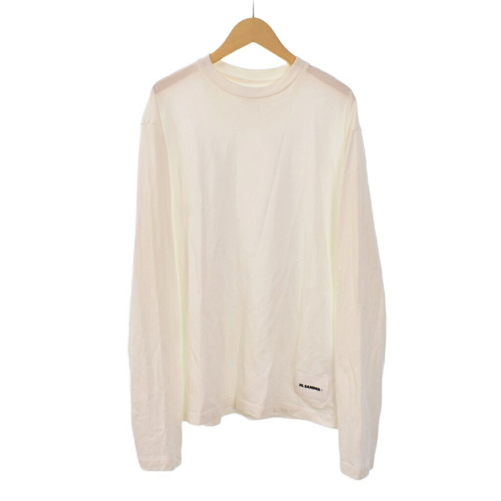 【中古】ジルサンダープラス JIL SANDER＋ 23AW T-SHIRT LS 3 PACK Tシャツ 長袖 ロンT XS 白 ホワイト J47GC0002 メンズ 【ベクトル 古着】 260118 7,878円