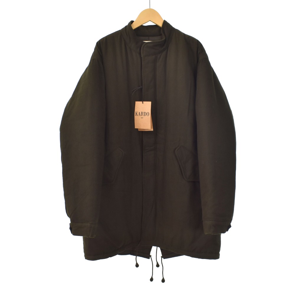 【中古】未使用品 カルド KARDO Quilted Coat キルティングコート ジャケット XS カーキ ☆AA★ メンズ 【ベクトル 古着】 260122|ブランド古着の買取販売ベクトル