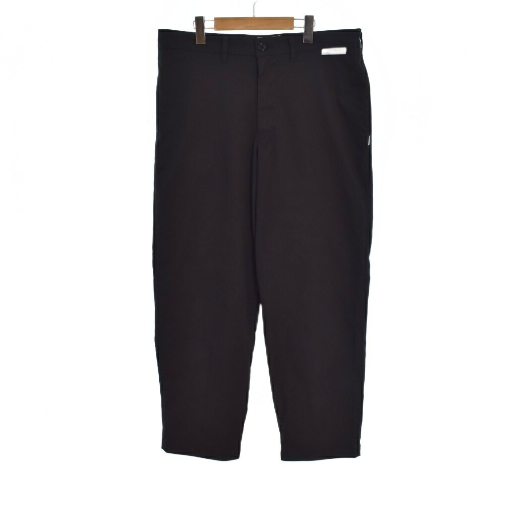 【中古】ダブルタップス WTAPS 25SS Poly Twill Coolmax ポリ ツイル クールマックス パンツ 4 黒 ブラック 251CWDT-PTM06 メンズ 【ベクトル 古着】 260315