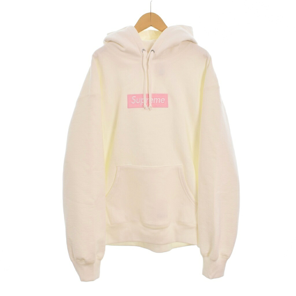 【中古】シュプリーム SUPREME 25FW Box Logo Hooded Sweatshirt パーカー フーディー L 白 白いこと ☆AA★ メンズ 【ベクター 古着】 260328