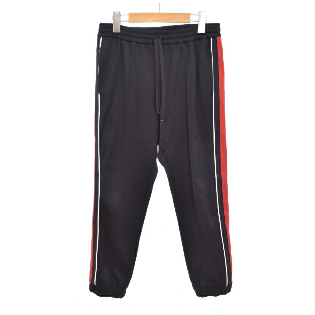 【中古】グッチ GUCCI サイドウェブライン 技術的 貨物自動車ズボン下 S 黒 黒いこと 479532 ☆AA★ メンズ 【ベクター 古着】 260405