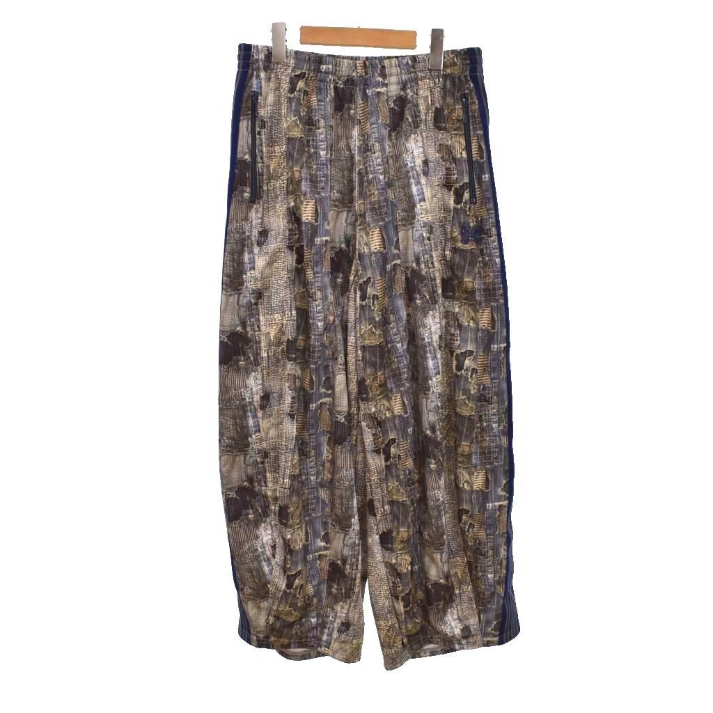 【中古】ニードルス ニードルズ Needles H.D.TRACK PANT POLY SMOOTH/PRINTED ヒザデル トラックパンツ パピヨン S 青 ブルー RW1583 メンズ 【ベクトル 古着】 260414