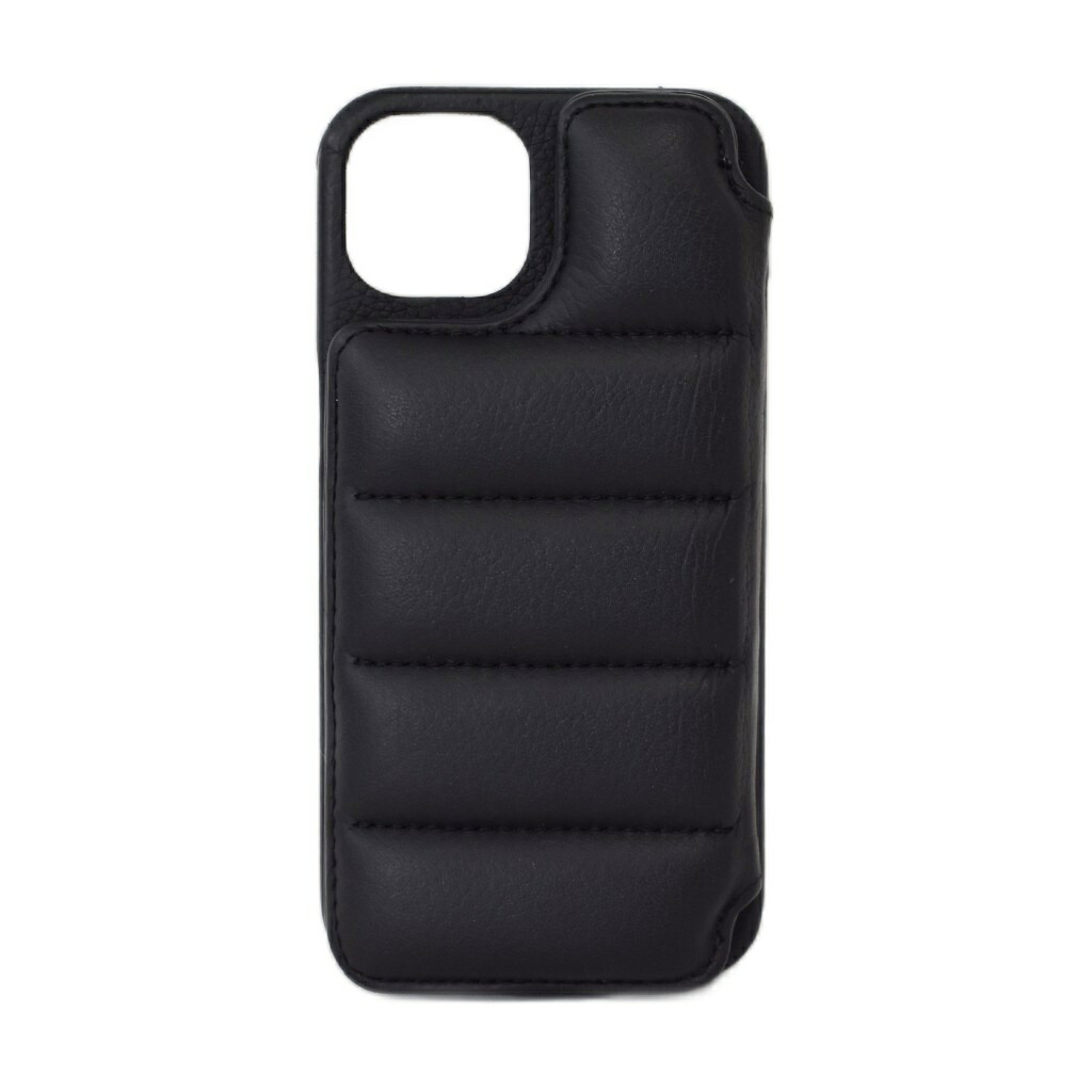 【中古】DEMIU スマホケース スマホカバー レザー 本皮 iPhone13 無地 黒 ブラック メンズ 【ベクトル 古着】 260417