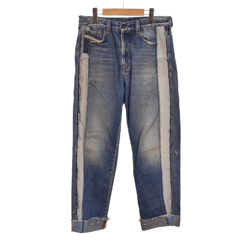 【中古】ディーゼル DIESEL ジーンズズボン下 デニム W28 青 青碧 09E23 ☆AA★ メンズ 【ベクター 古着】 260422