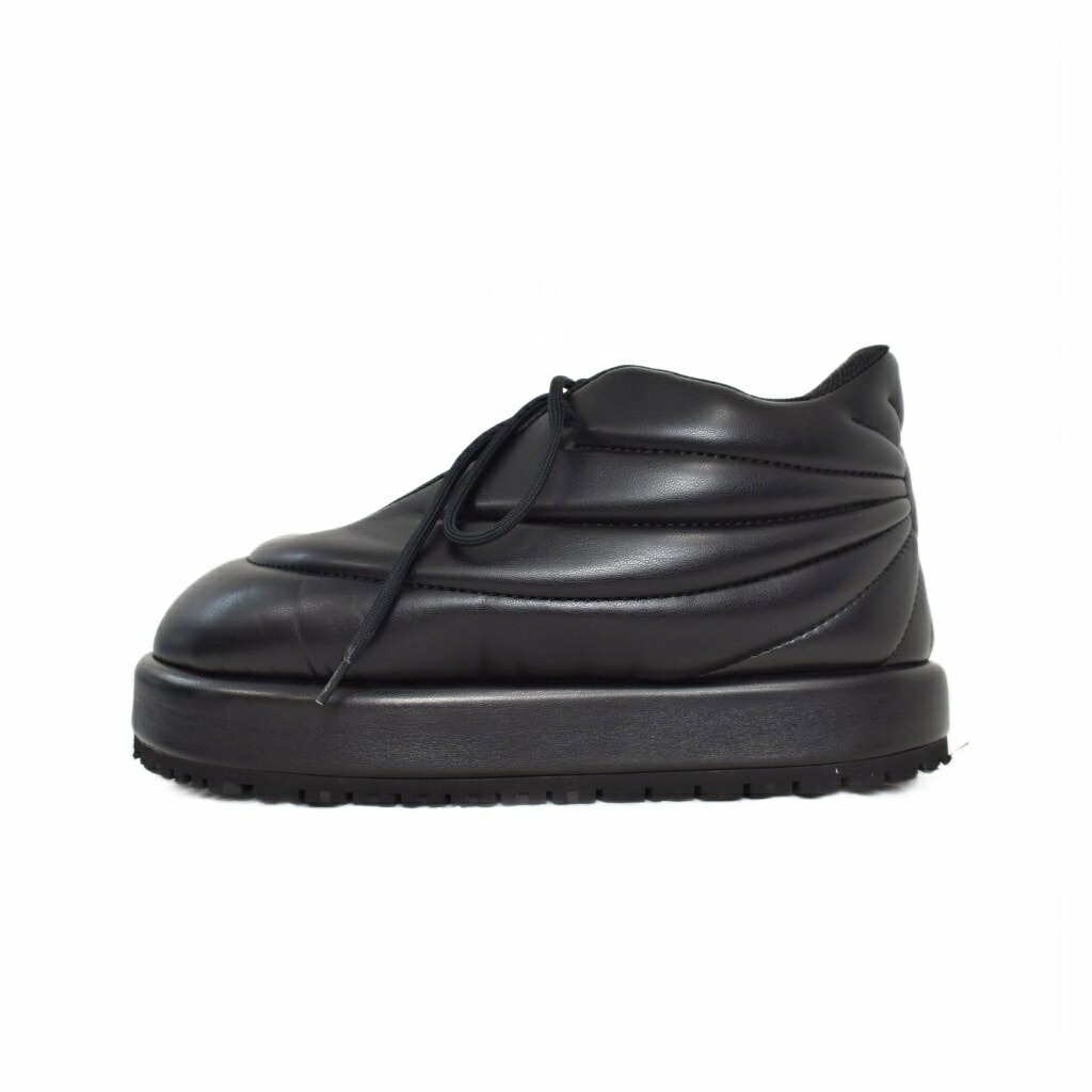 【中古】PDF Project Domenico Formichetti Lace Up Nuvola Pluto スニーカー UK9 黒 黒いこと メンズ 【ベクター 古着】 260505