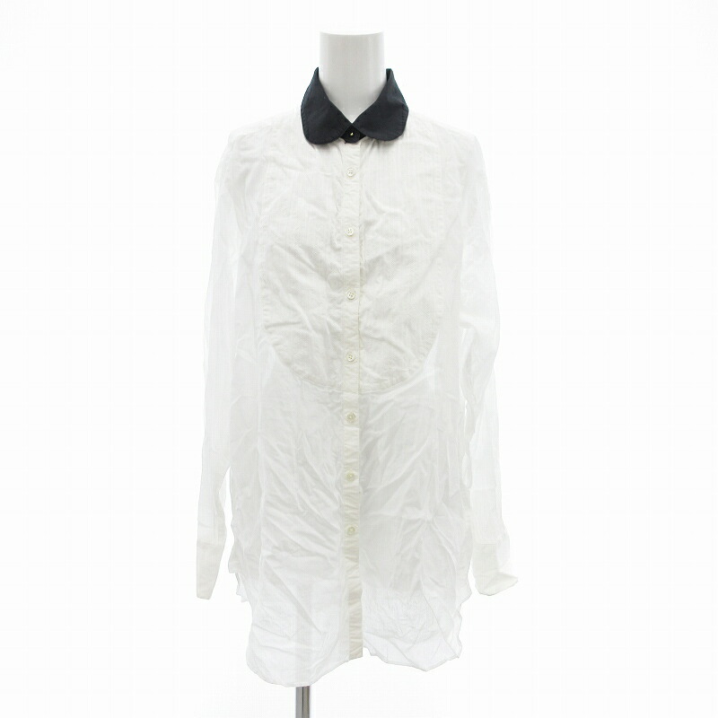 6 ROKU ロク BIG COLLAR SHIRT ビッグカラーシャツ　襟付き 6 ROKU ロク BIG COLLAR SHIRT ビッグカラーシャツ 襟付き