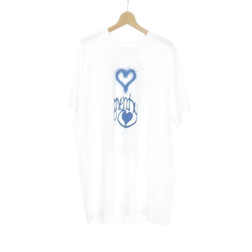 【楽天市場】【中古】ジバンシィ GIVENCHY 23AW Love プリント オーバーサイズ Tシャツ サイズL 白 ホワイト メンズ