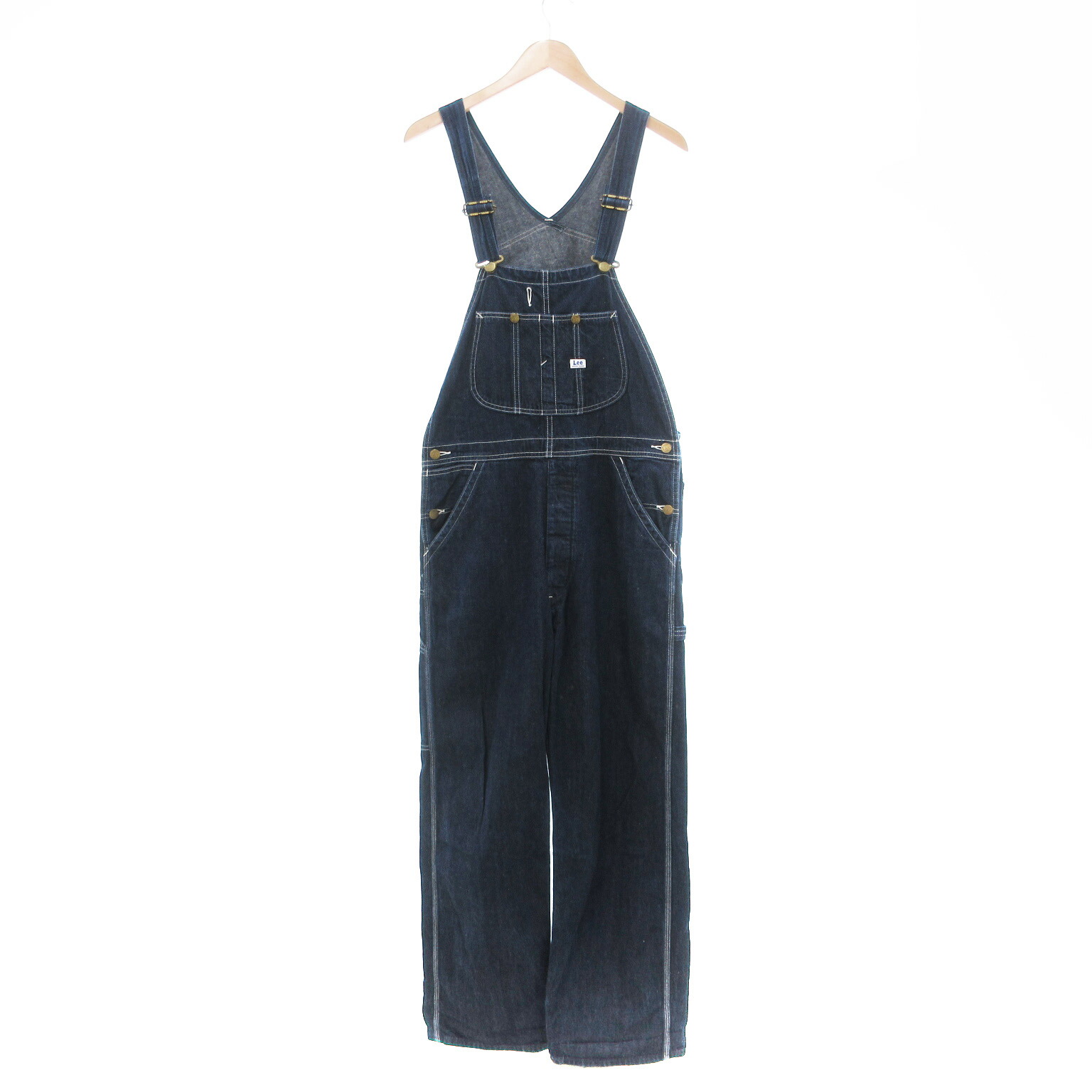 Lee リー カナダ製1413 デニム オールインワン ツナギ インディゴ　40 楽天市場】Lee リー サイズ:38(M) Lot.1413 デニム
