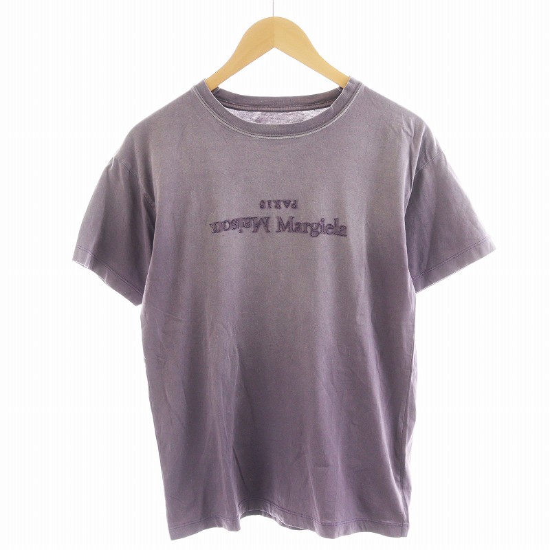 【中古】メゾンマルジェラ 1 Maison Margiela 1 10 24SS REVERSE LOGO T-SHIRT Tシャツ カットソー 半袖 ロゴ XS 紫 パープル S51GC0526 S20079 /AN47 メンズ レディース 【ベクトル 古着】 250818