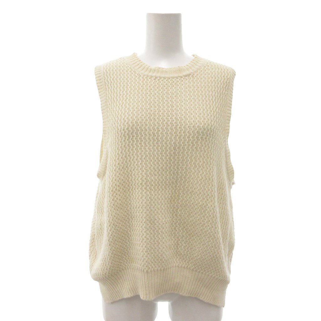 【美品】Plage プラージュ　23AW uyu ニットベスト　アルパカ　限定 美品】Plage プラージュ 23AW uyu ニットベスト アルパカ 限定 - メルカリ