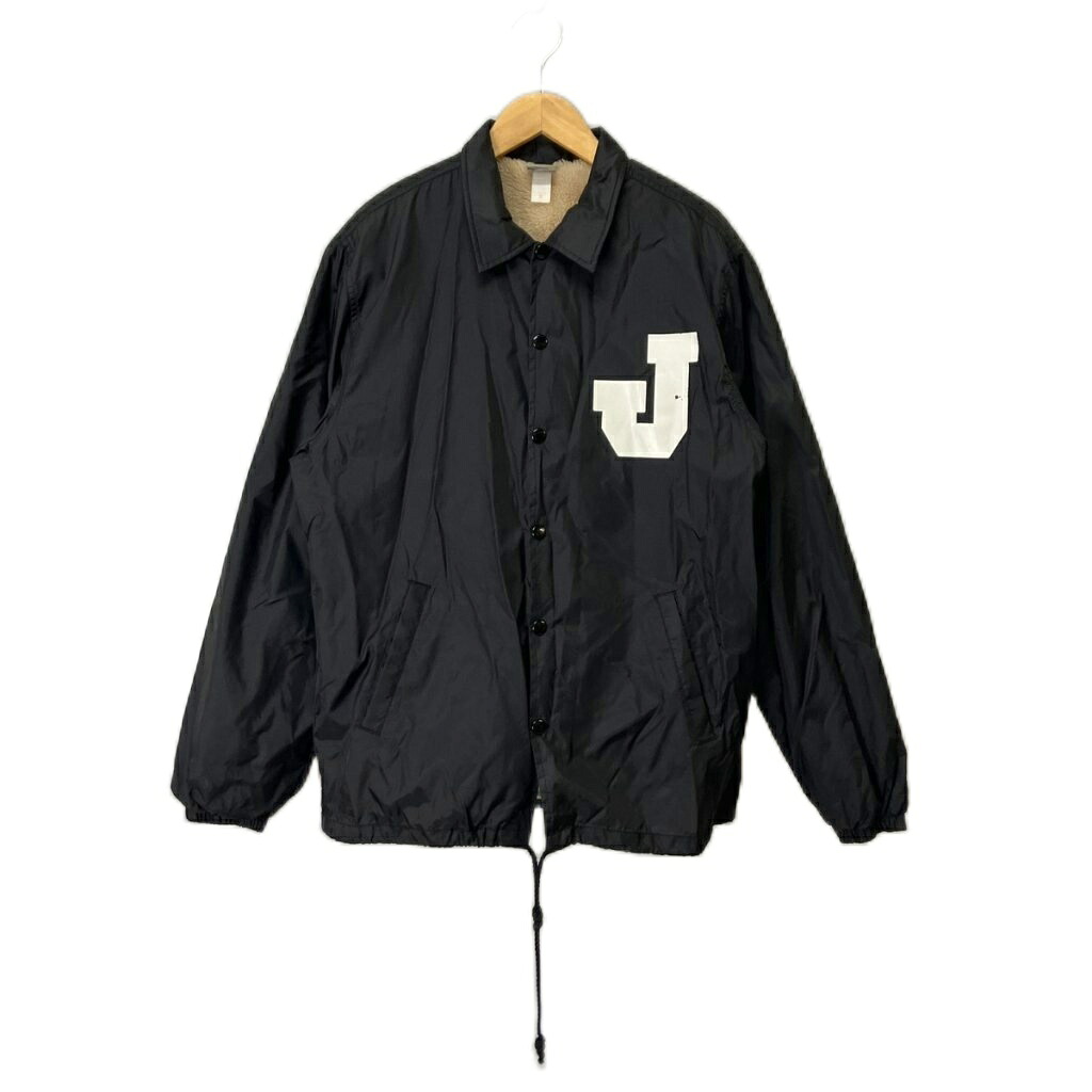 【中古】jazzy sport コーチジャケット 上衣 ボア 上衣 S 黒いこと メンズ 【ベクター 古着】 260207 コート・ジャケット-メンズファッション