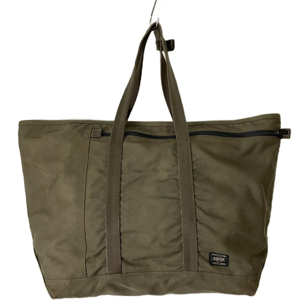 【中古】ポーター PORTER コーデュラトートバッグ ビッグサイズ カーキ メンズ 【ベクトル 古着】 260718｜ブランド古着の買取販売ベクトル