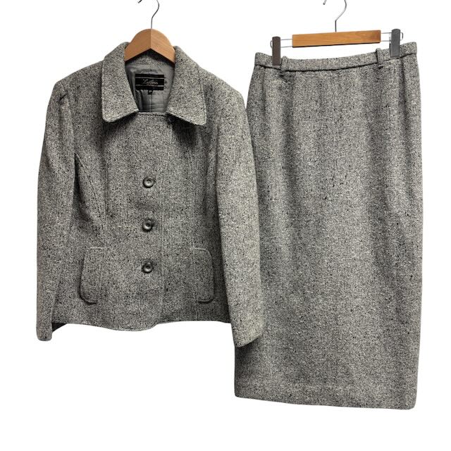 楽天市場】美品【中古】レリアン Leilian スカートスーツ 表記 9