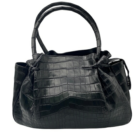 楽天市場】【中古】カイマンクロコダイル ハンドバッグ ミニバッグ