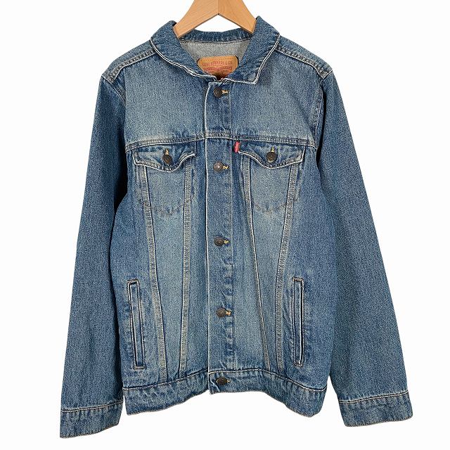 LEVI'S デニムジャケット Lサイズ ブルー 楽天市場】リーバイス ブランドデニムジャケット サイズ表記 L