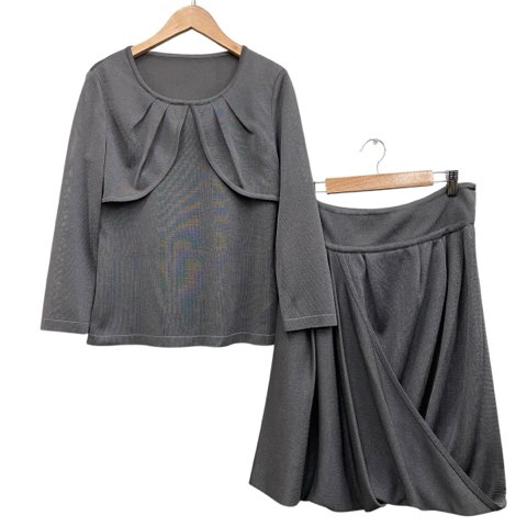 お値下げタグ付上品な新品未使用MIss Ashida レディースセットアップ 中古・古着通販】miss ashida (ミス アシダ) セットアップ ネイビー