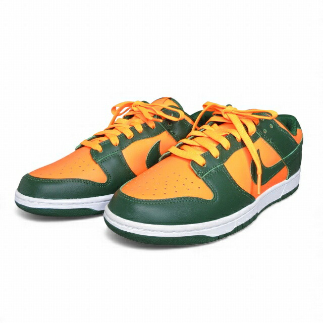 【中古】未当てはめる品 ナイキ NIKE 未当てはめる Dunk Low Retro ダンク 置き目 レトロ Gorge Green and Total Orange スニーカー 緑であること オレンジ色 28.5糎 E1203022550 1219 メンズ 【ベクター 古着】 251219