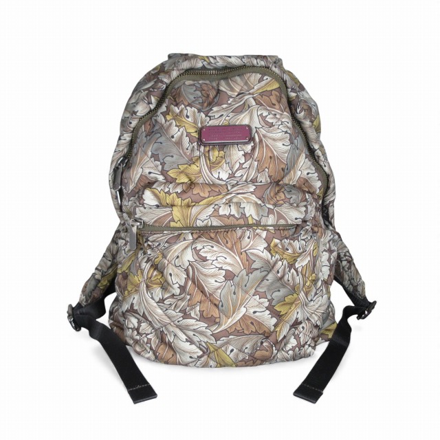 【中古】マークバイマークジェイコブス MARC by MARC JACOBS うしろ側容器に並べる 背嚢 ナイロン 総柄 岩礁柄 赤銅色系 E1119022528 1219 レディース 【ベクター 古着】 251219