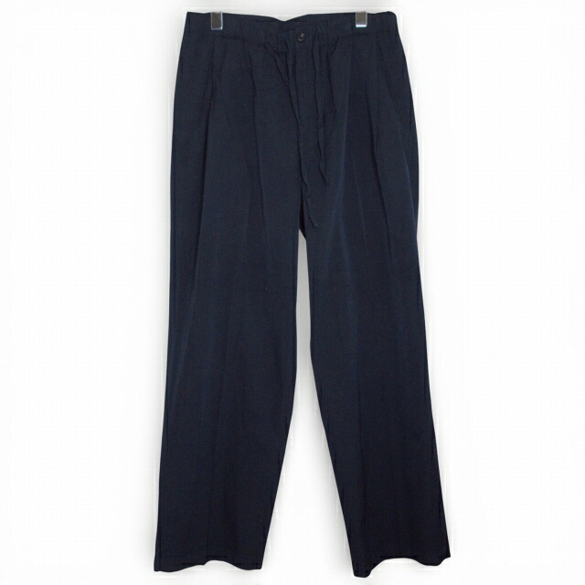 【中古】アルテリア ULTERIOR 美品 CHAMBRAY SOFT GABARDINE PANTS パンツ トラウザー ネイビー 5 XL相当 k3501130 0216 メンズ 【ベクトル 古着】 260216