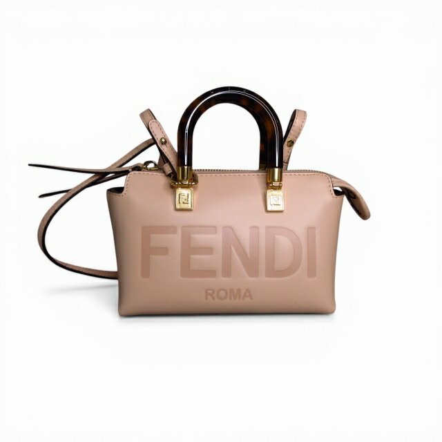 【中古】フェンディ FENDI 美品 バイザウェイ ミニ ショルダーバッグ クロスボディバッグ 2way ベージュ sb03120226936  レディース 【ベクター 古着】 260323