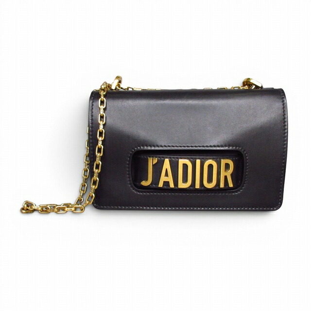 【中古】ディオール Christian Dior 美品 J\u0027ADIOR ジャディオール チェーン店御徒面子 ショルダーバッグ 黒いこと sb050103261190  レディース 【ベクター 古着】 260521