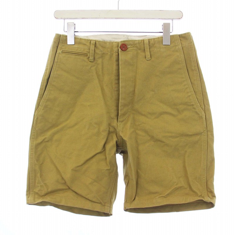 visvim チノショーツ　イエロー　L 楽天市場】visvim ビズビム 日本製 SLIM SHORTS(DMGD CHINO