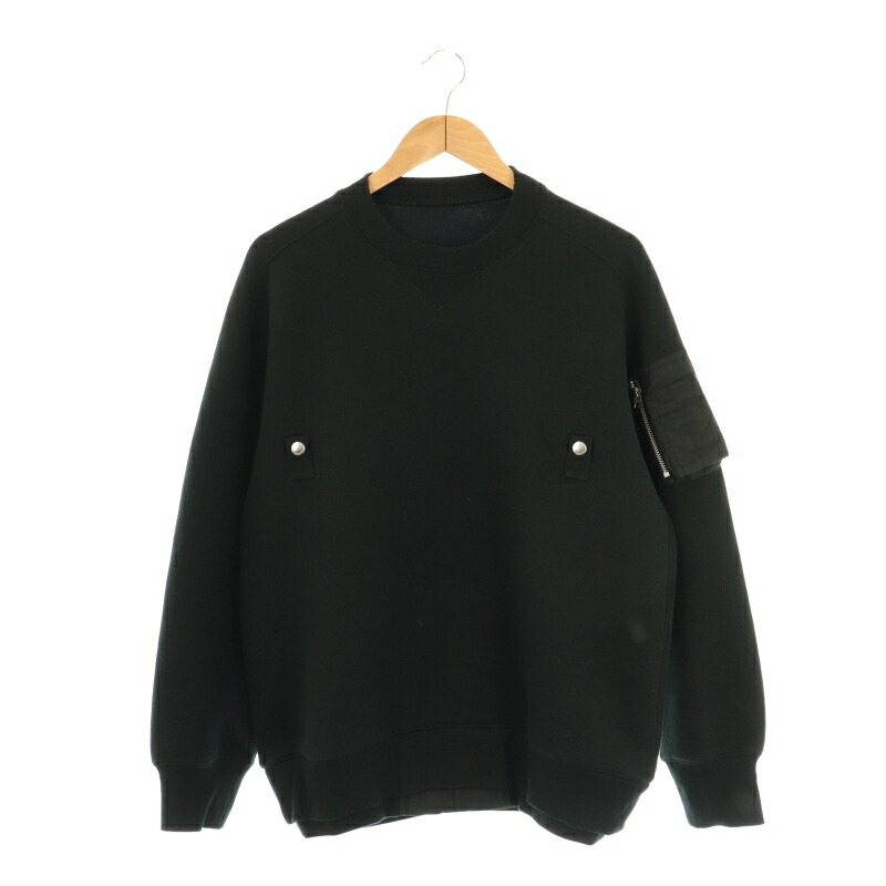 23SS Sponge Sweat Pullover スポンジスウェットプルオー sacai サカイ 23SS Sponge Sweat Pullover スポンジスウェット
