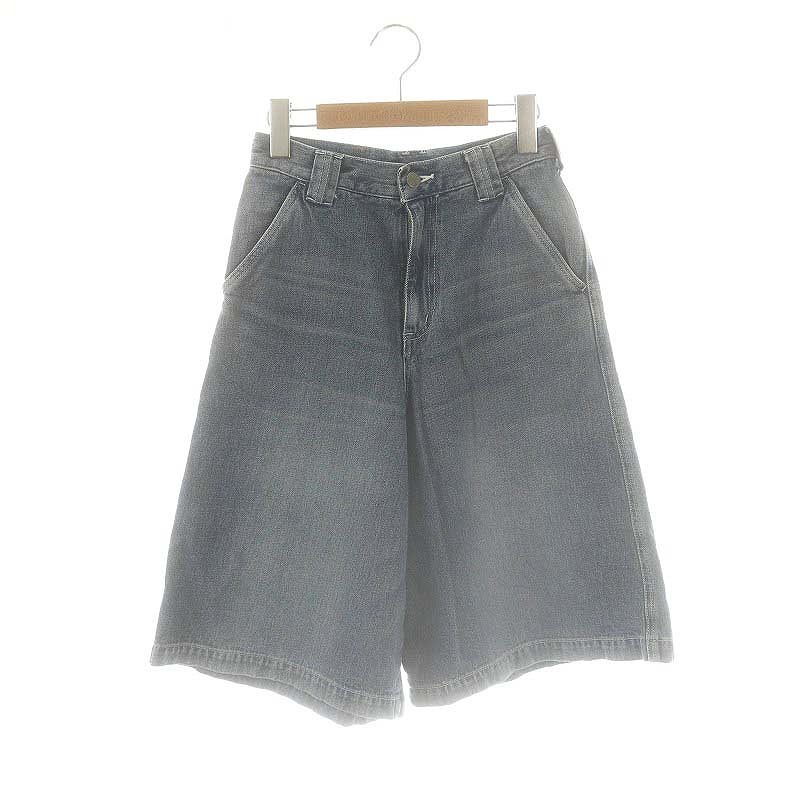 【中古】ヒステリックグラマー HYSTERIC GLAMOUR 25SS デニムハーフパンツ ジーンズ XS ブルー /DF ■OS レディース 【ベクトル 古着】 250831
