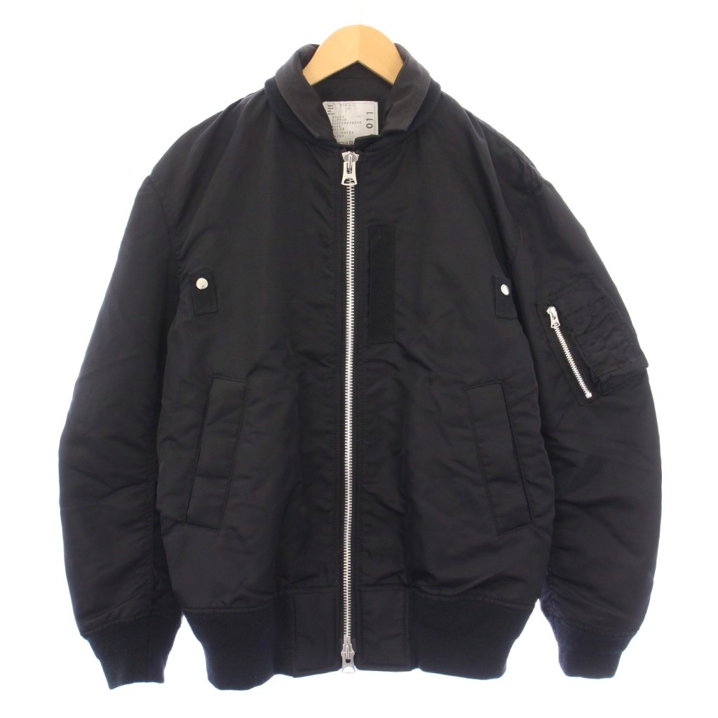 楽天市場】sacai サカイ SCM-011 MA-1 BLOUSON フライト ジャケット 2