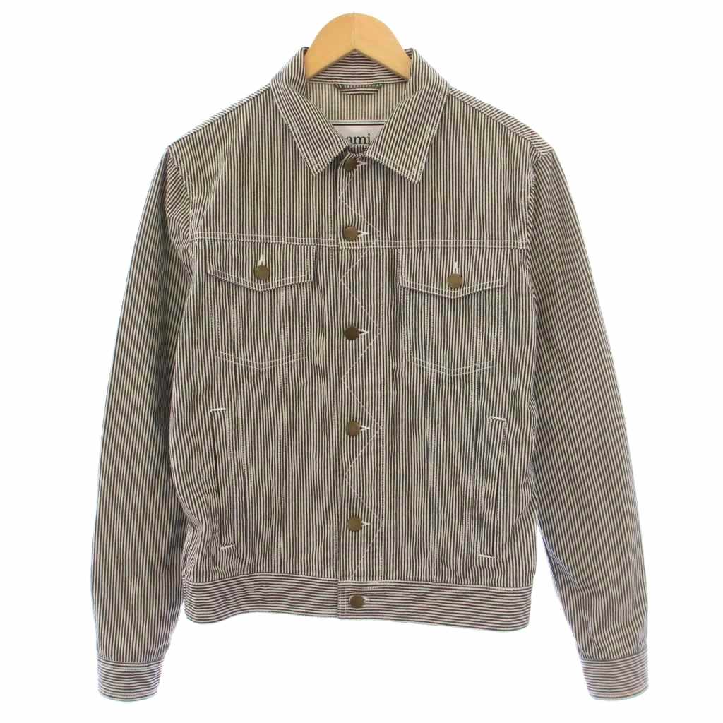 楽天市場】ami paris アミパリス デニムジャケット TRUCKER DENIM