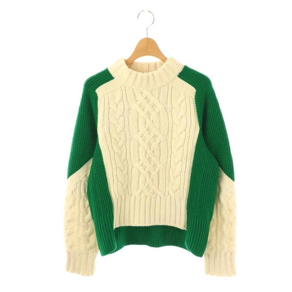 楽天市場】【中古】サカイ sacai 17AW ドッキング プリーツ ニット