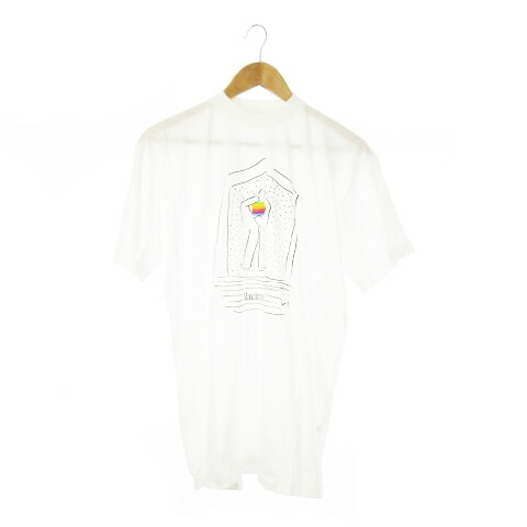 【中古】アップル Apple 90s ヴィンテージ Macintosh マッキントッシュ Tシャツ 半袖 イラスト L 白 ホワイト /CK14 ■GY11 メンズ 【ベクトル 古着】 260204