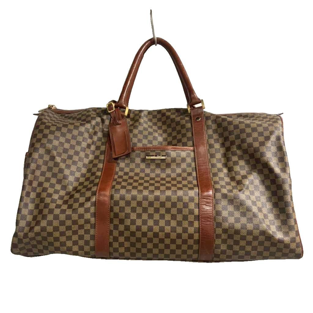 【中古】Marelli ボストンバッグ 総柄 茶 ブラウン ■GY99 レディース 【ベクトル 古着】 260325