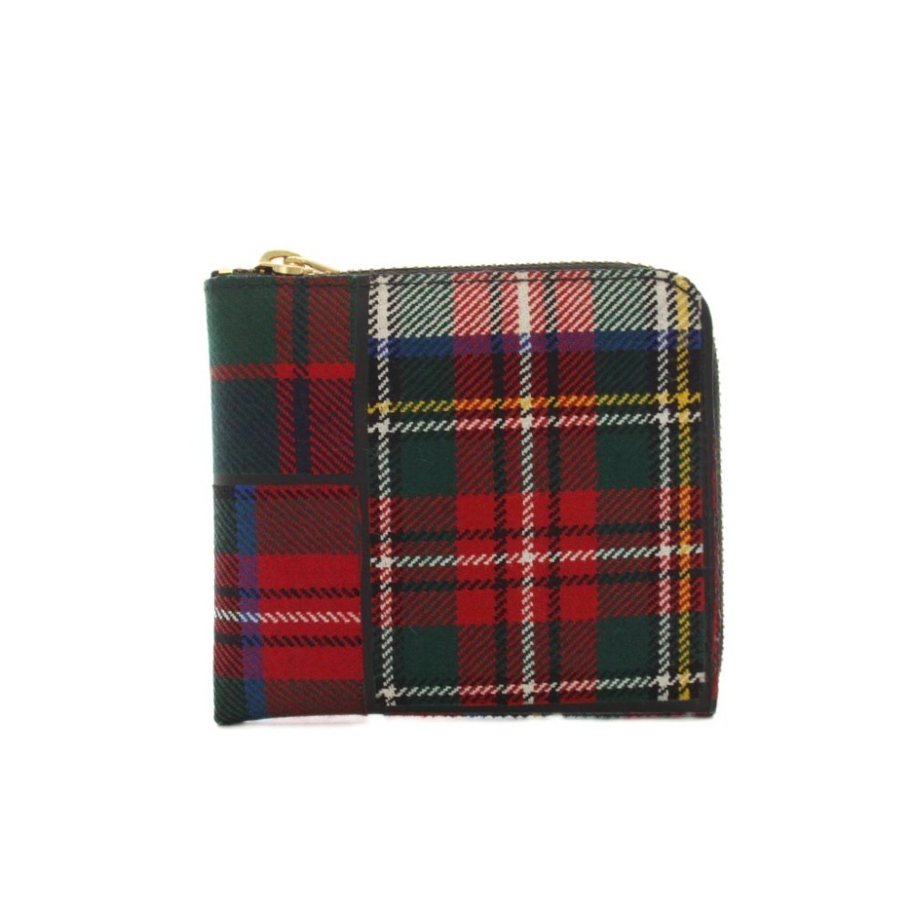 【中古】コムデギャルソン COMME des GARCONS タータンチェックパッチワーク 財布 L字ファスナー 小銭入れ マルチカラー /YM レディース 【ベクトル 古着】 260530｜ブランド古着の買取販売ベクトル 9,933円