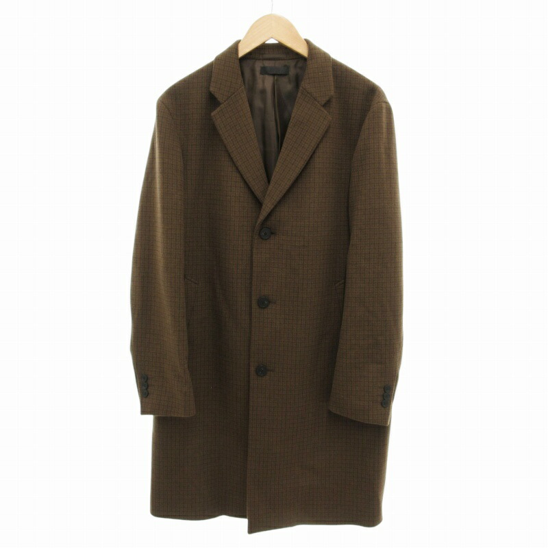 新品未使用　ユニクロウールカシミヤロングコート　濃紺大きいサイズ　XL ユニクロ公式 | ウールカシミヤチェスターコート