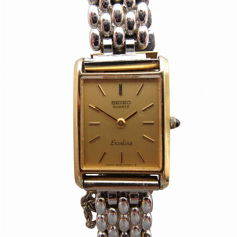 ✨新品電池✨SEIKO✨エクセリーヌ　レディース腕時計　7321-6600 Yahoo!オークション -  稼働 セイコー 7321-6600 エクセリーヌ