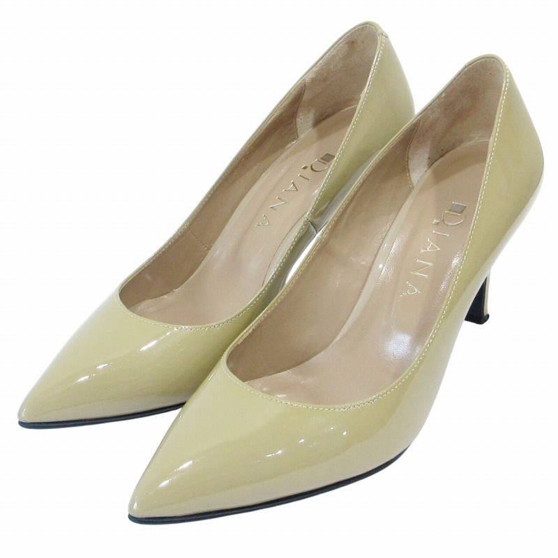 楽天市場】【中古】ダイアナ DIANA エナメル ポインテッドトゥ