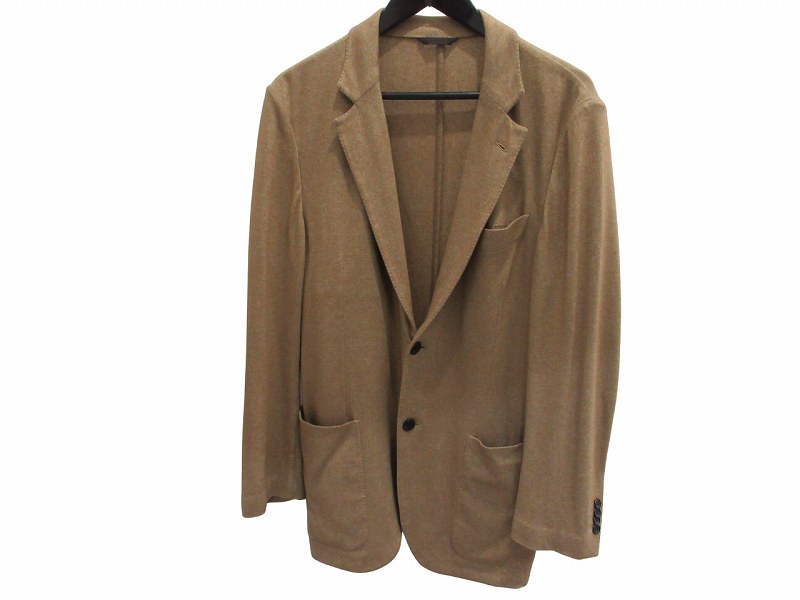 【中古】ベルベスト Belvest ジャケット 上着 カシミヤ シルク ベージュ 48 メンズ 【ベクトル 古着】 260127