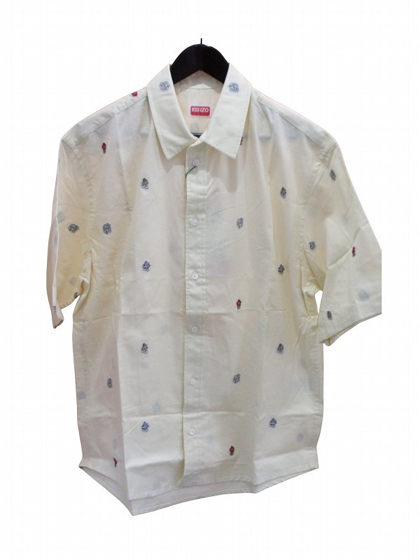 【中古】未使用品 ケンゾー KENZO シャツ 半袖 メンズ 【ベクトル 古着】 260305