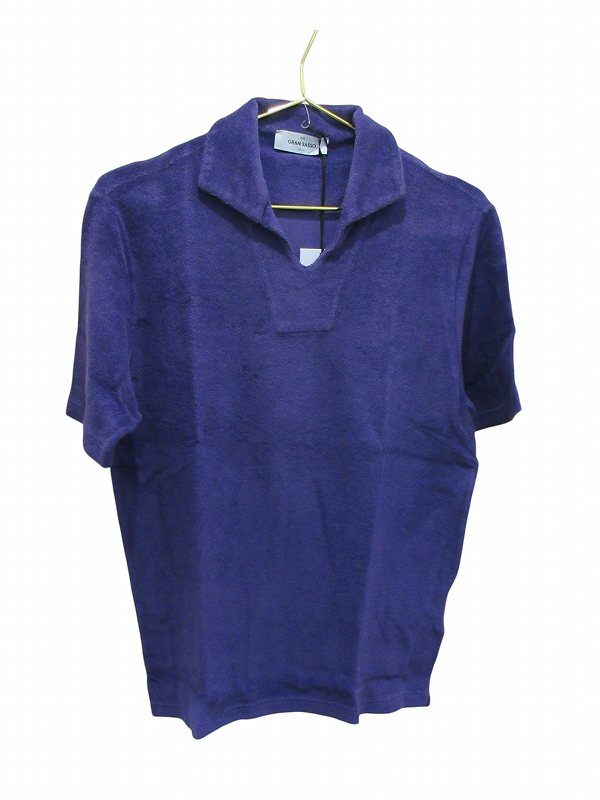 【中古】未当て嵌める品 グランサッソ GRAN SASSO スポーツシャツ 半袖 メンズ 【ベクター 古着】 260306