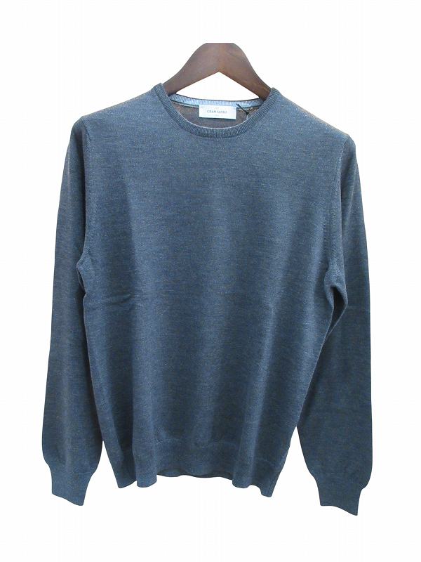【中古】未使用品 グランサッソ GRAN SASSO セーター メンズ 【ベクトル 古着】 260312|ブランド古着の買取販売ベクトル