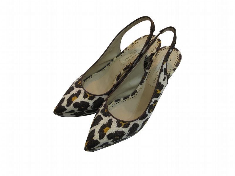 【中古】ステラマッカートニー STELLA McCARTNEY パンプス ウェッジソール レオパード 39 レディース 【ベクター 古着】 260507 パンプス-靴