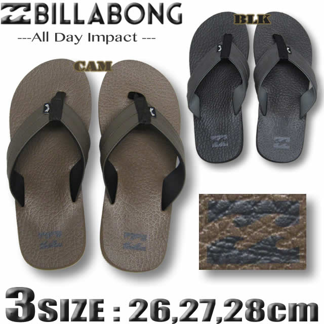 ビラボン ビーチサンダル ビーサン Billabong メンズ サーフブランド 26cm 独特の上品 27cm 28cm 011 980 あす楽対応