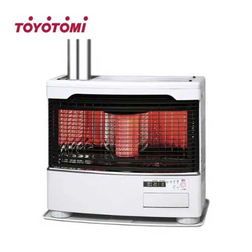 トヨトミ HR-G6524(W) 白いこと 煙り出し式暖房器 ヒートフレア積み上げるひな型 木造17畳まで 混凝土23畳まで 送油配管1.0ｍ付き添い人 TOYOTOMI