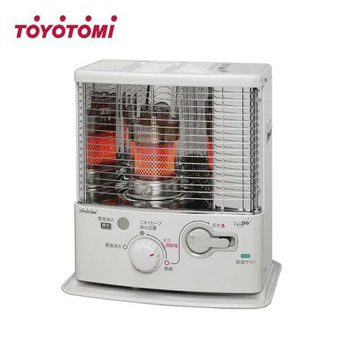 楽天市場】トヨトミ RB-G2524(W) ホワイト 石油ストーブ ぐるん