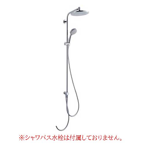 CERA TRADING Crometta S240 クロメッタ シャワーパイプセット HG27270C Cr シャワー境界線の外側物の具 セラトレーディング ハンスグローエ